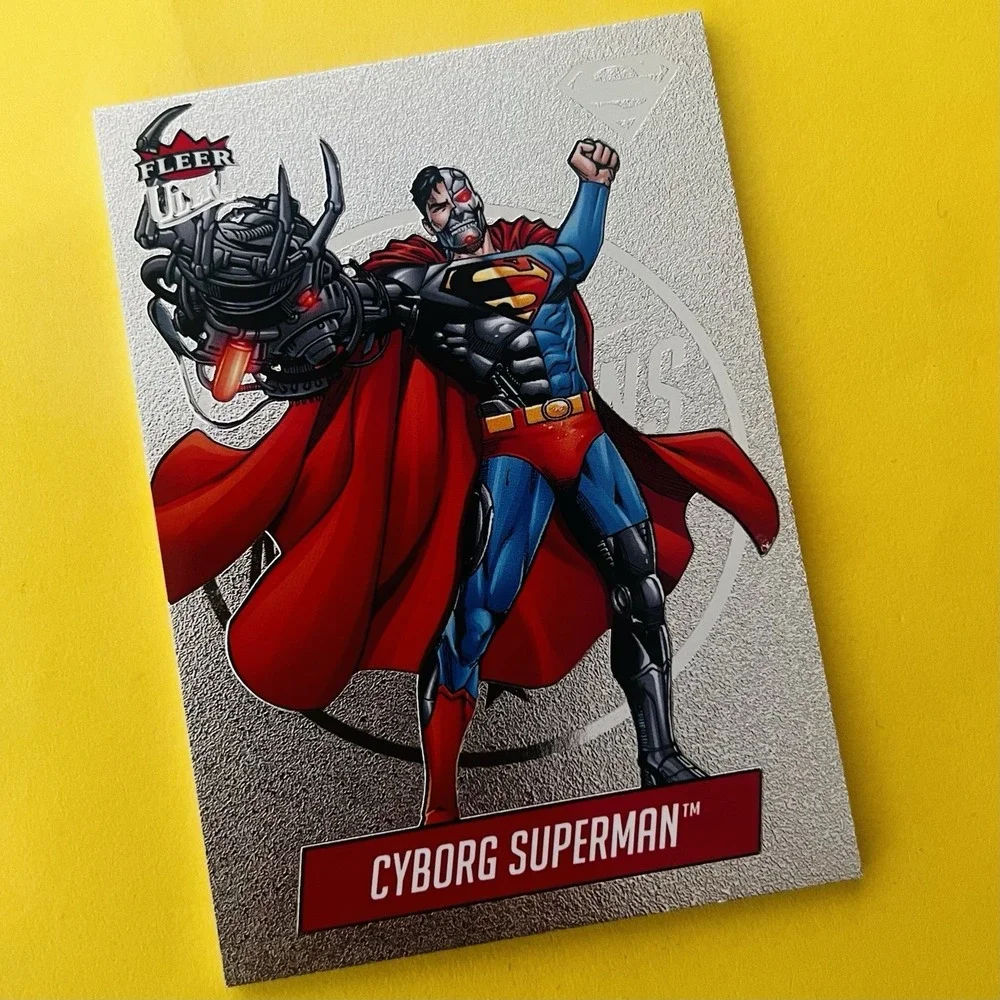2025‎ Fleer Ultra Superman Cyborg Superman M-33 Medallions Insert DC Comics